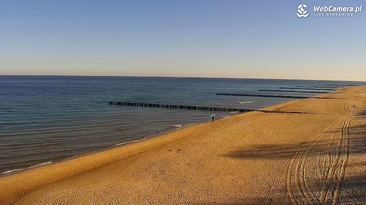 TRZĘSACZ - widok na plażę - 21 marzec 2026, 08:43