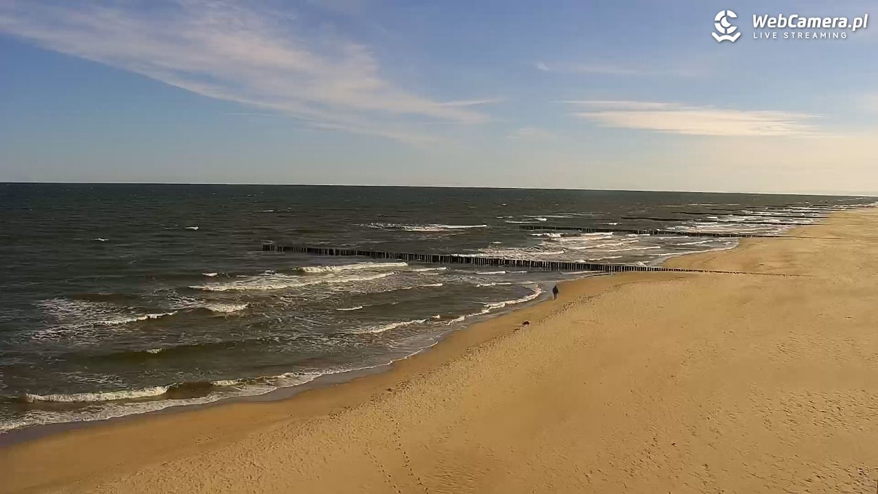 TRZĘSACZ - widok na plażę - 07 maj 2026, 08:28
