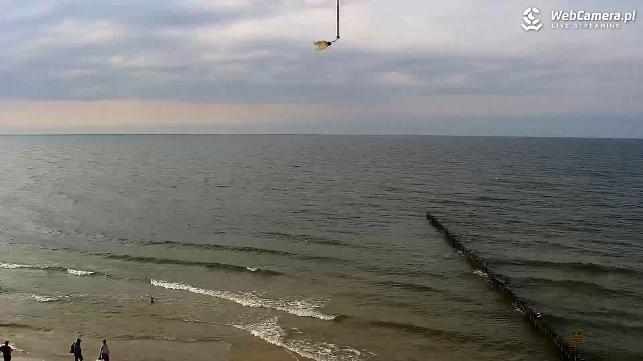 TRZĘSACZ - widok na plażę - 04 sierpień 2026, 17:53