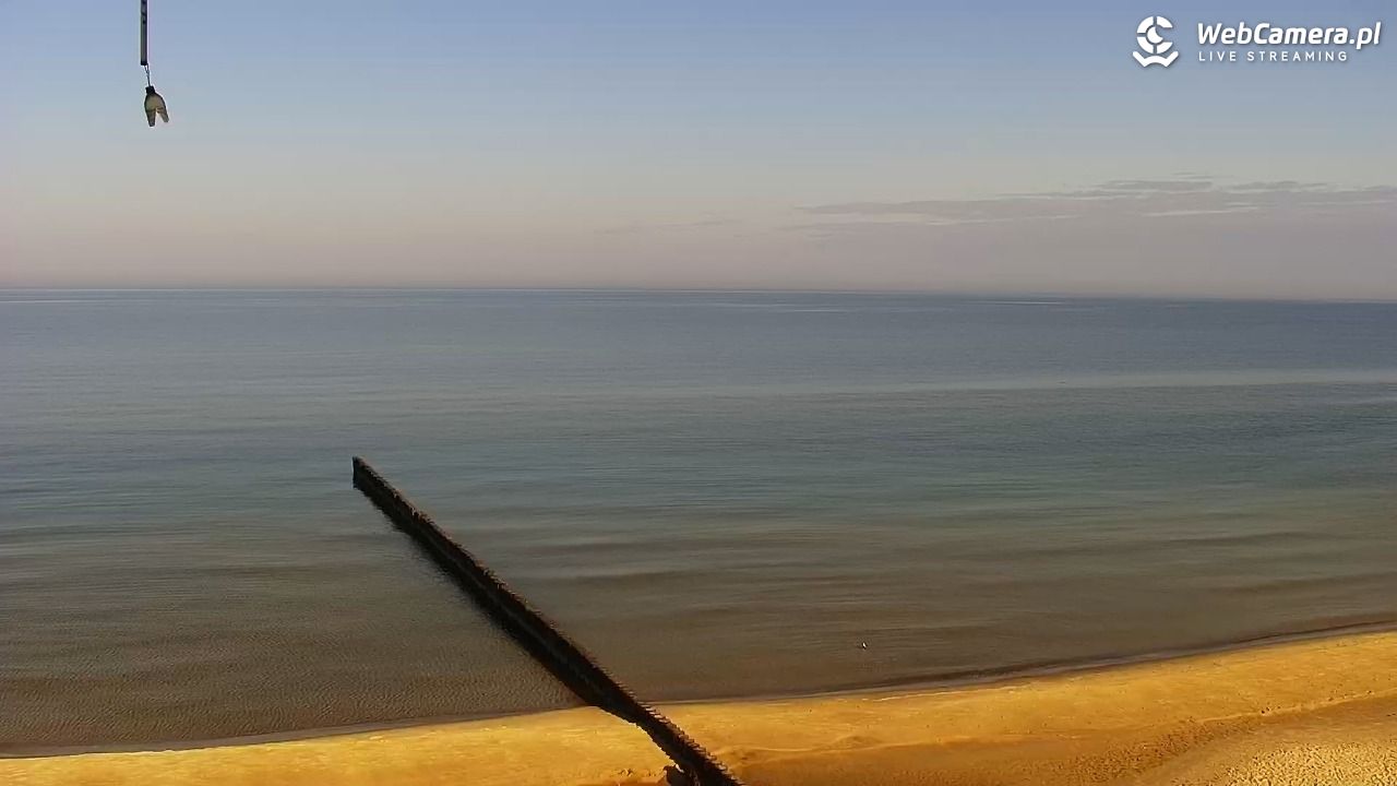 TRZĘSACZ - widok na plażę - 19 marzec 2026, 09:35