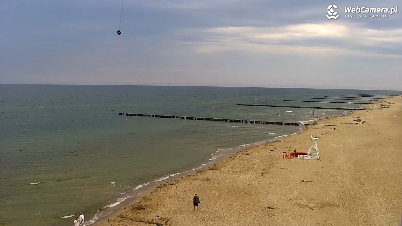 TRZĘSACZ - widok na plażę - 04 sierpień 2026, 14:17