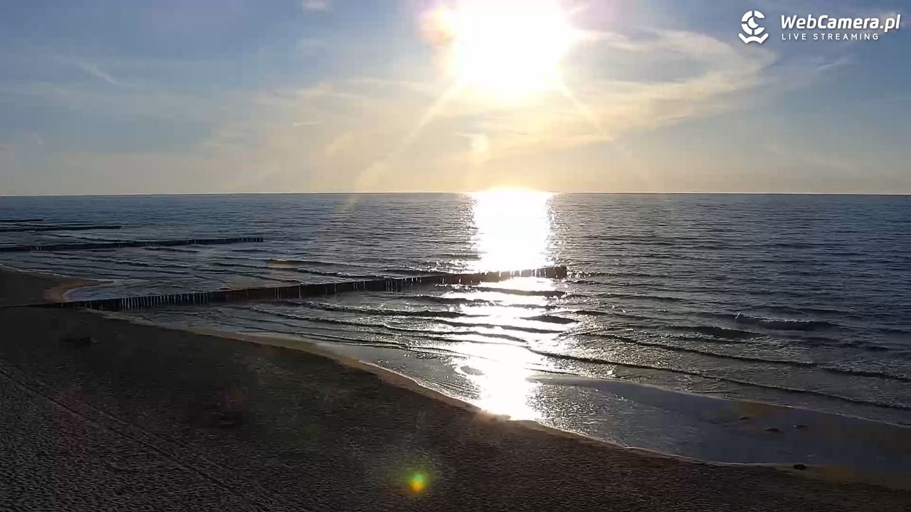 TRZĘSACZ - widok na plażę - 04 maj 2026, 19:19