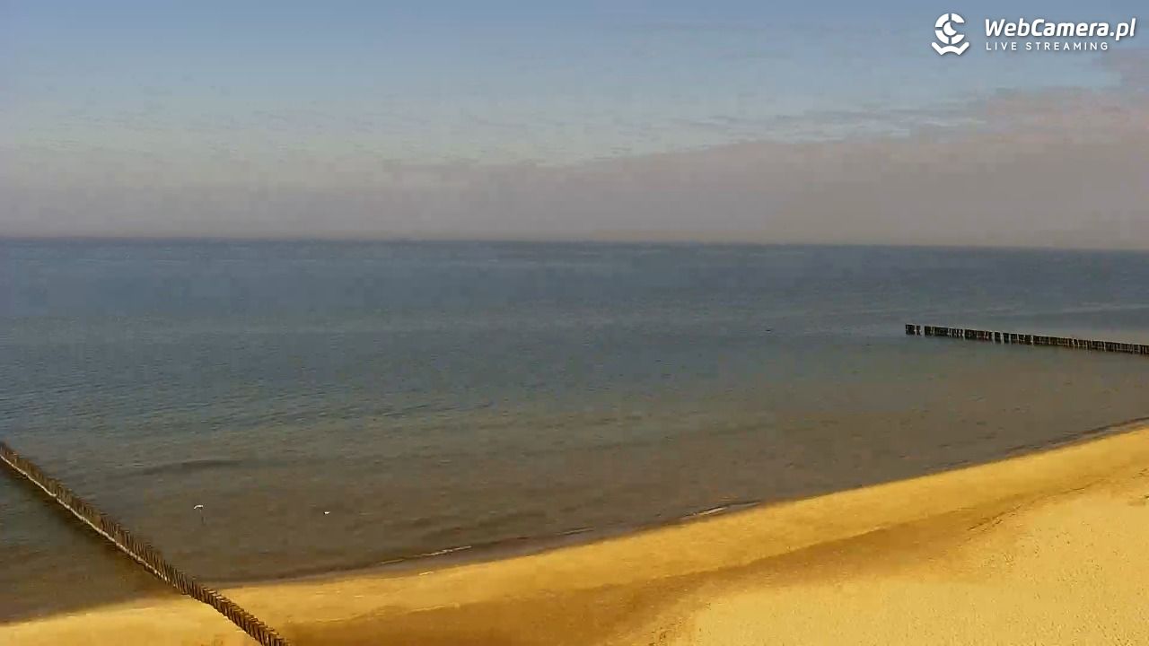 TRZĘSACZ - widok na plażę - 19 marzec 2026, 11:22