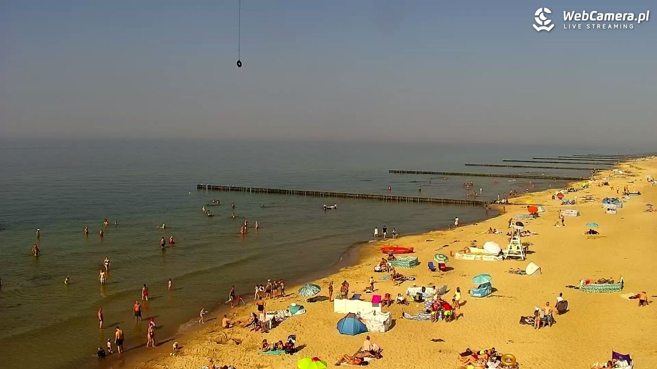 TRZĘSACZ - widok na plażę - 05 sierpień 2026, 16:32