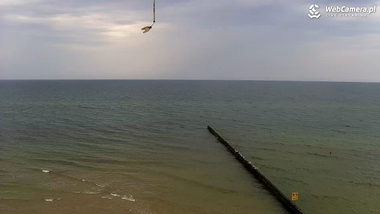 TRZĘSACZ - widok na plażę - 04 sierpień 2026, 14:03