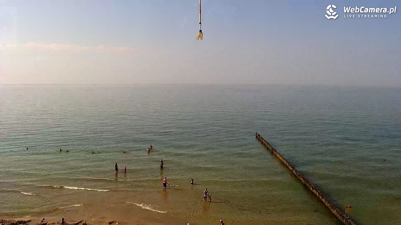 TRZĘSACZ - widok na plażę - 05 sierpień 2026, 16:35