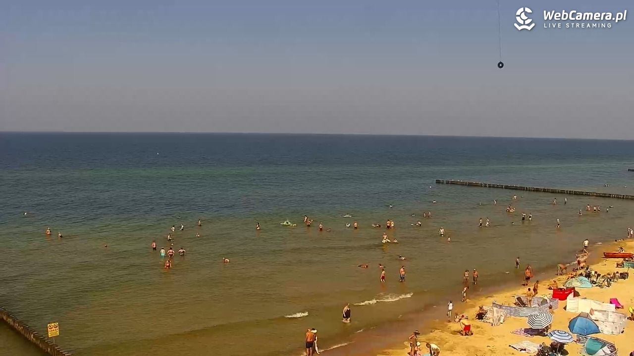 TRZĘSACZ - widok na plażę - 05 sierpień 2026, 14:02