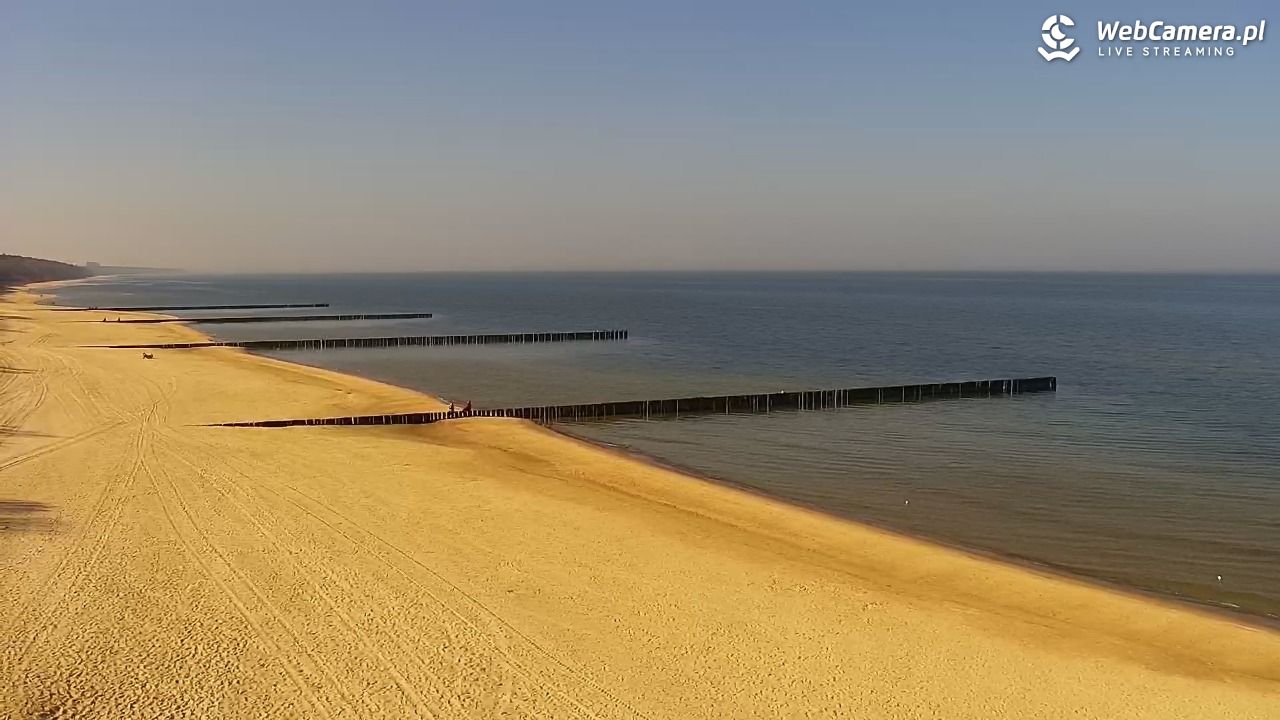 TRZĘSACZ - widok na plażę - 19 marzec 2026, 11:18