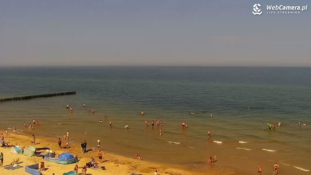 TRZĘSACZ - widok na plażę - 05 sierpień 2026, 11:41