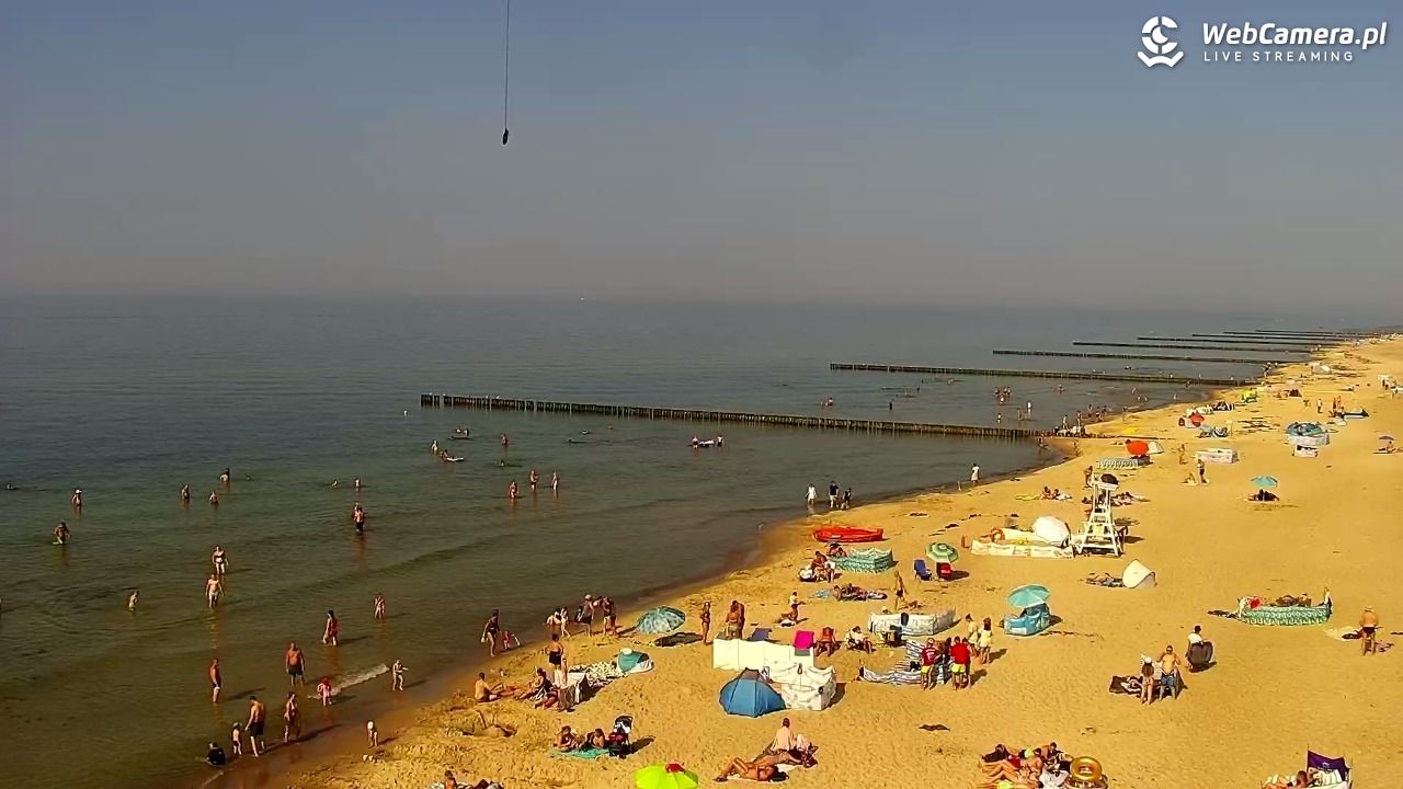 TRZĘSACZ - widok na plażę - 05 sierpień 2026, 16:32