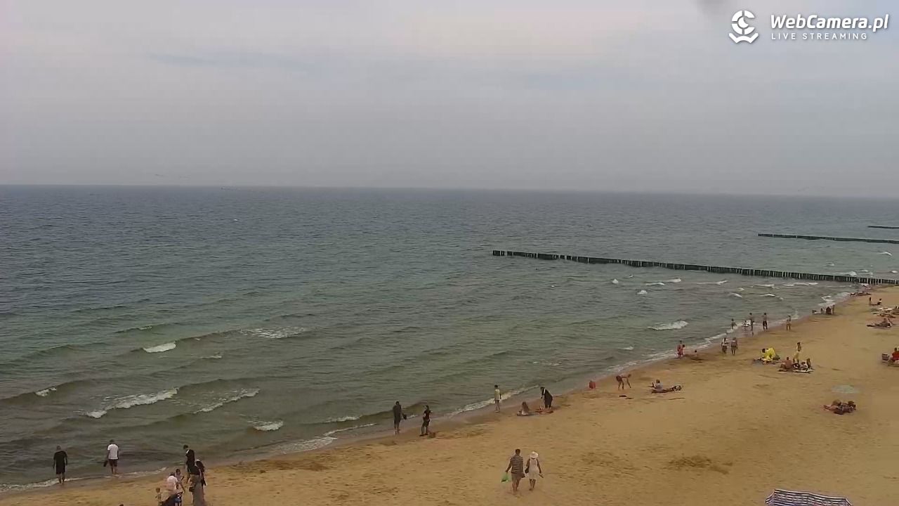 TRZĘSACZ - widok na plażę - 21 czerwiec 2026, 14:38