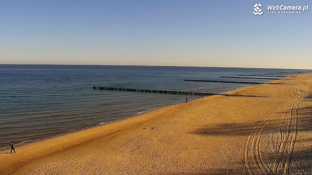 TRZĘSACZ - widok na plażę - 21 marzec 2026, 08:43
