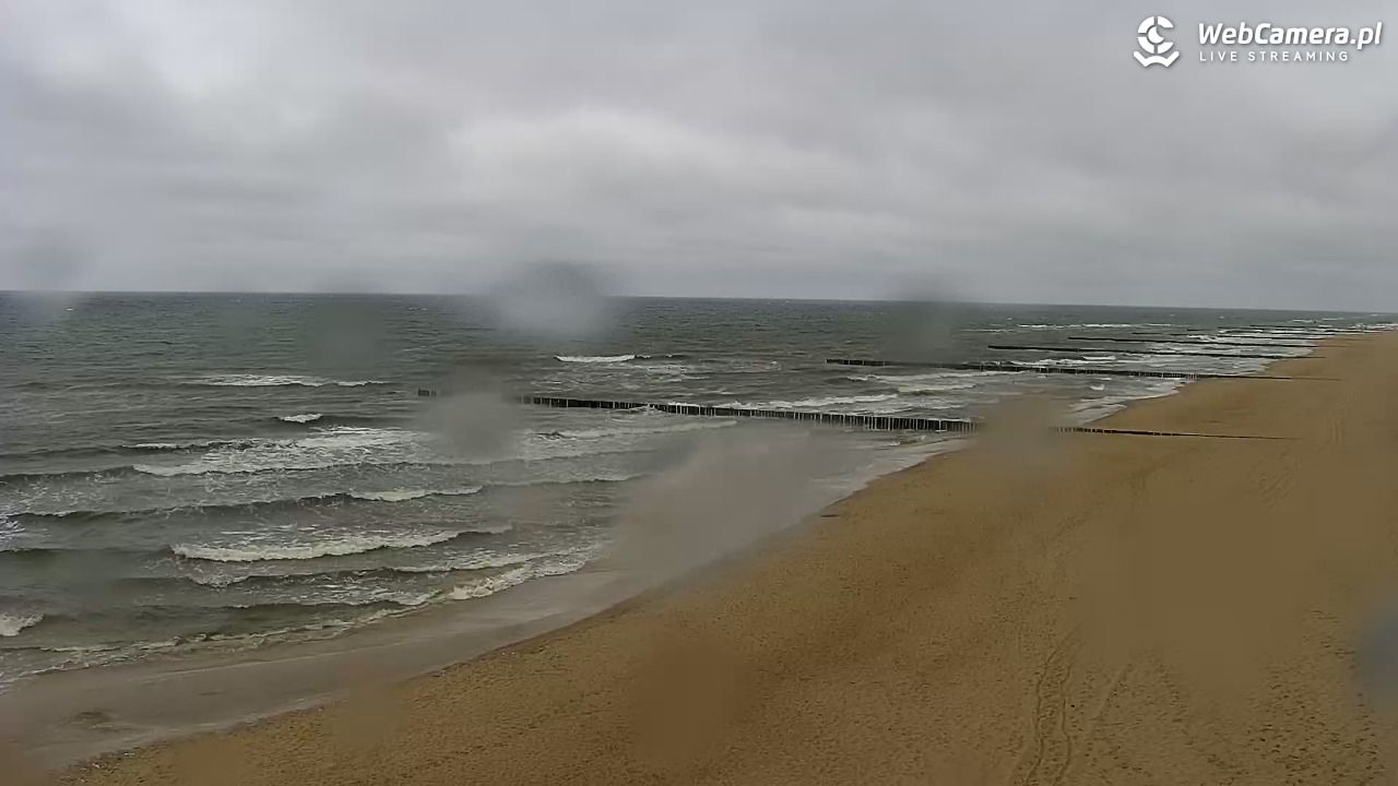 TRZĘSACZ - widok na plażę - 06 maj 2026, 14:03