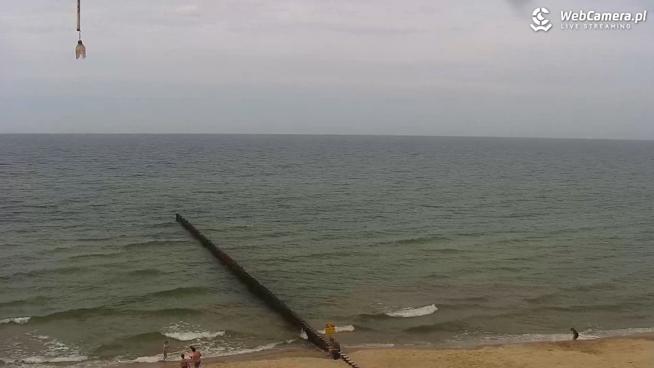 TRZĘSACZ - widok na plażę - 21 czerwiec 2026, 15:26