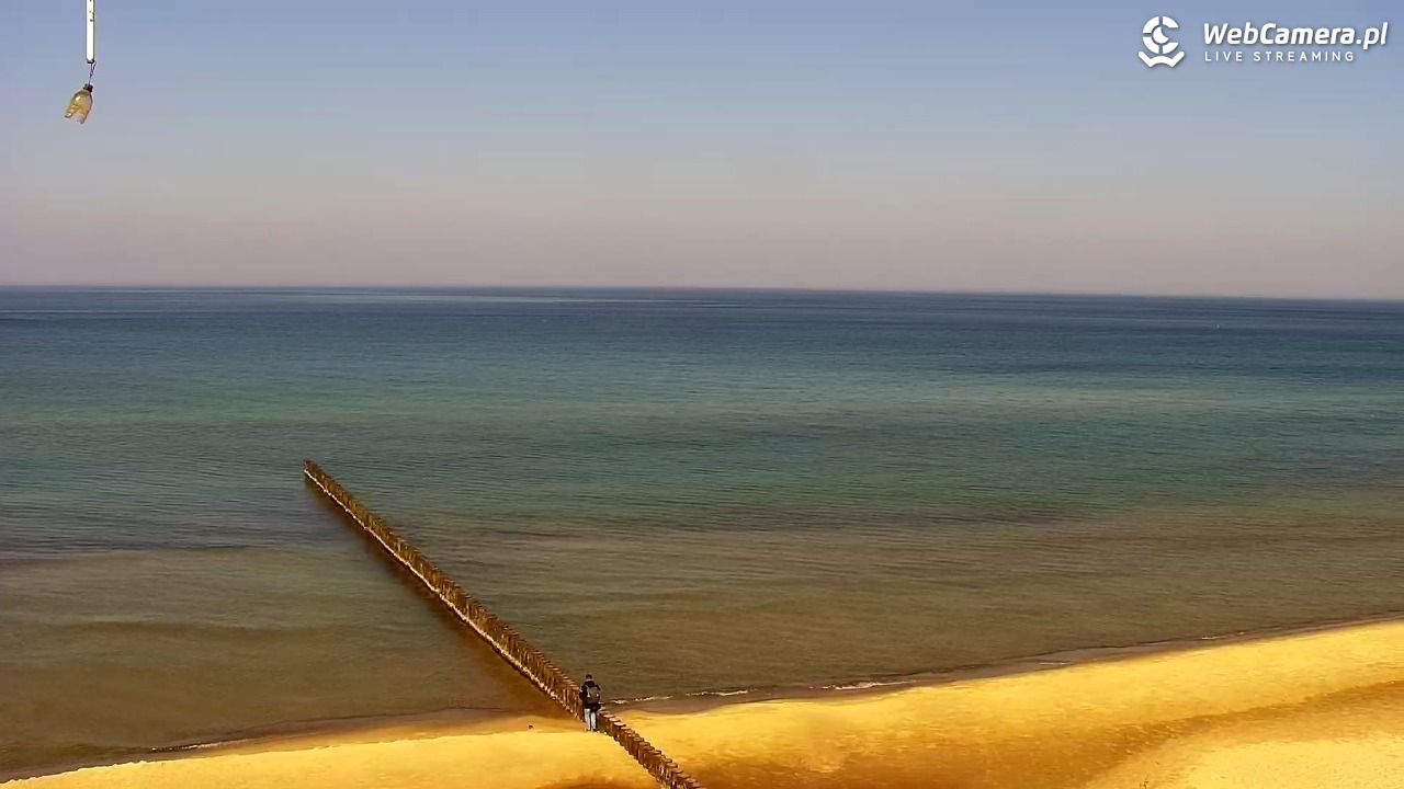 TRZĘSACZ - widok na plażę - 22 marzec 2026, 11:51
