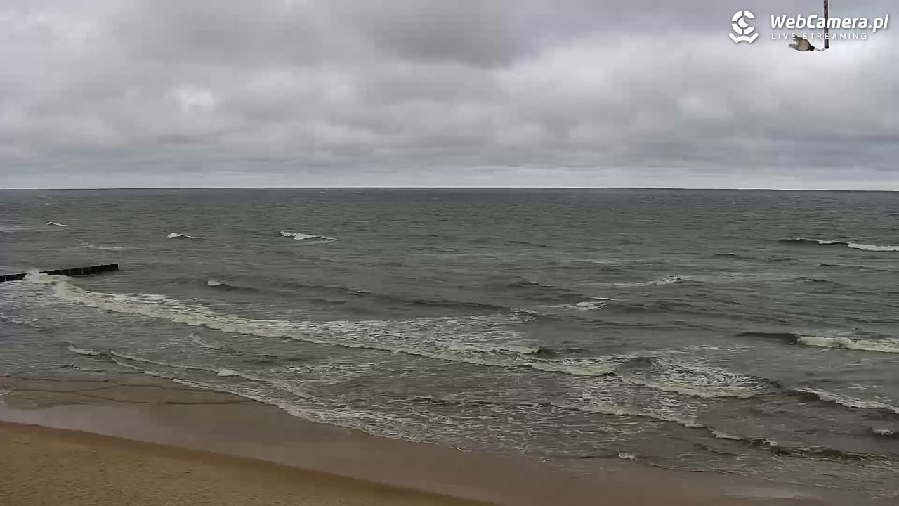 TRZĘSACZ - widok na plażę - 06 maj 2026, 18:40