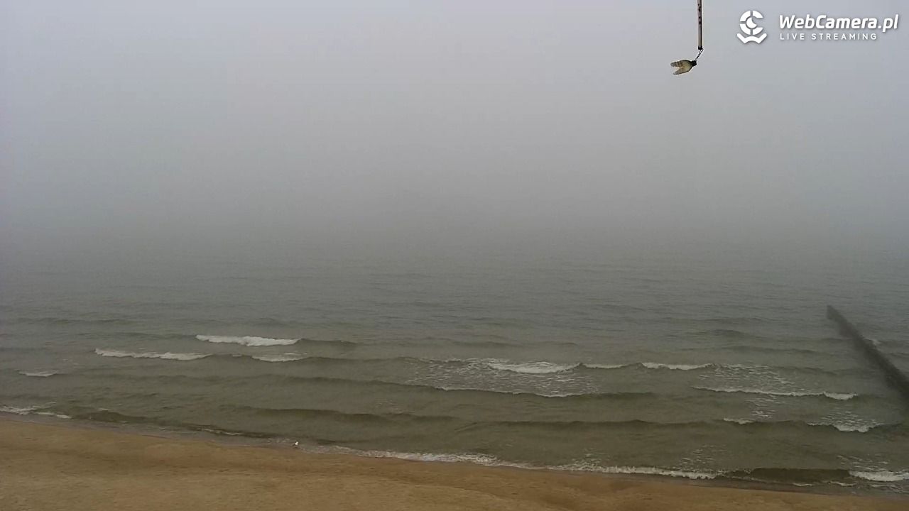 TRZĘSACZ - widok na plażę - 20 marzec 2026, 11:51