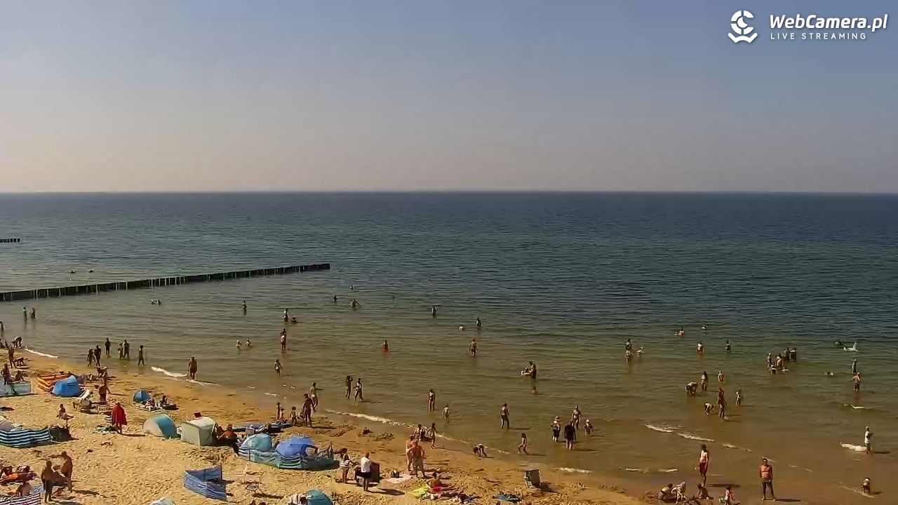 TRZĘSACZ - widok na plażę - 05 sierpień 2026, 14:36
