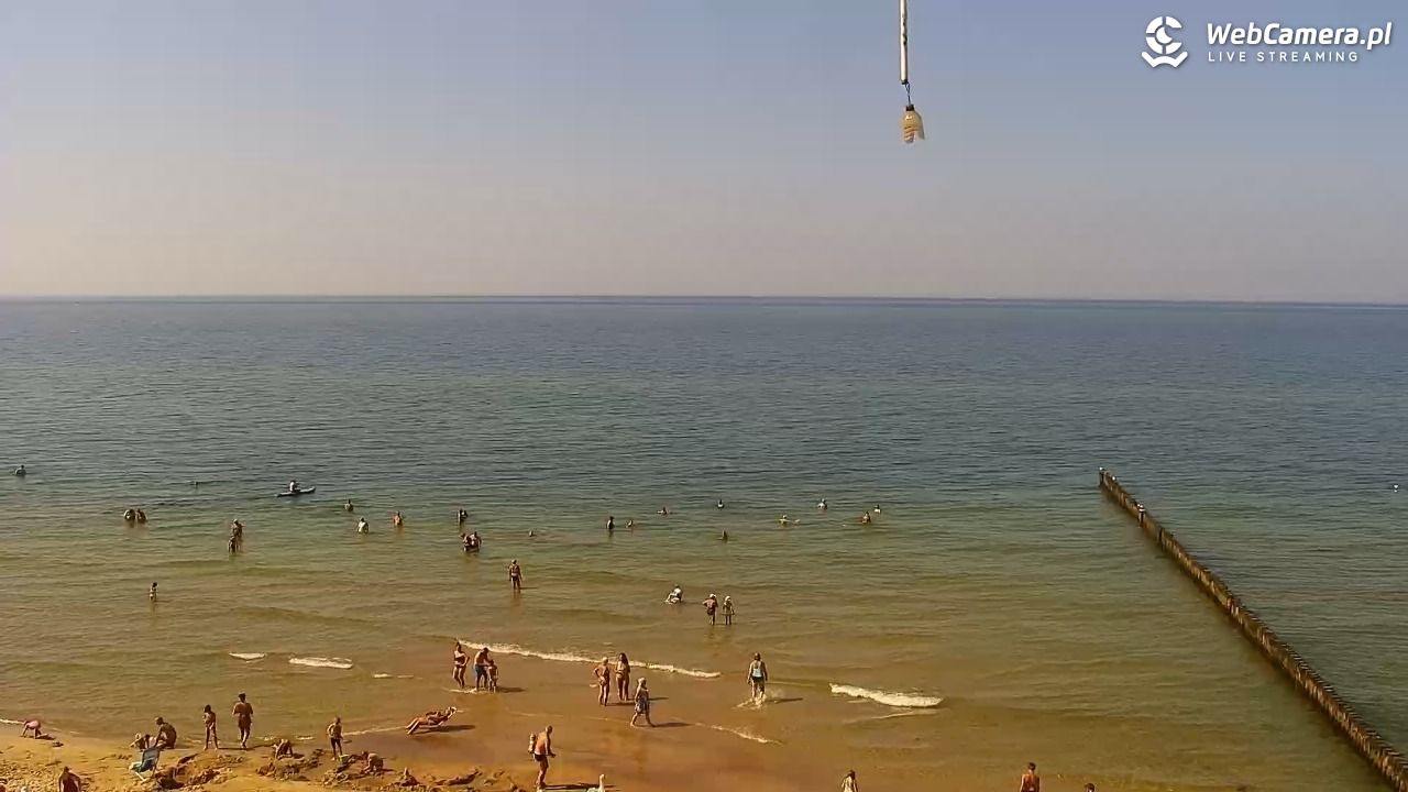 TRZĘSACZ - widok na plażę - 05 sierpień 2026, 15:04
