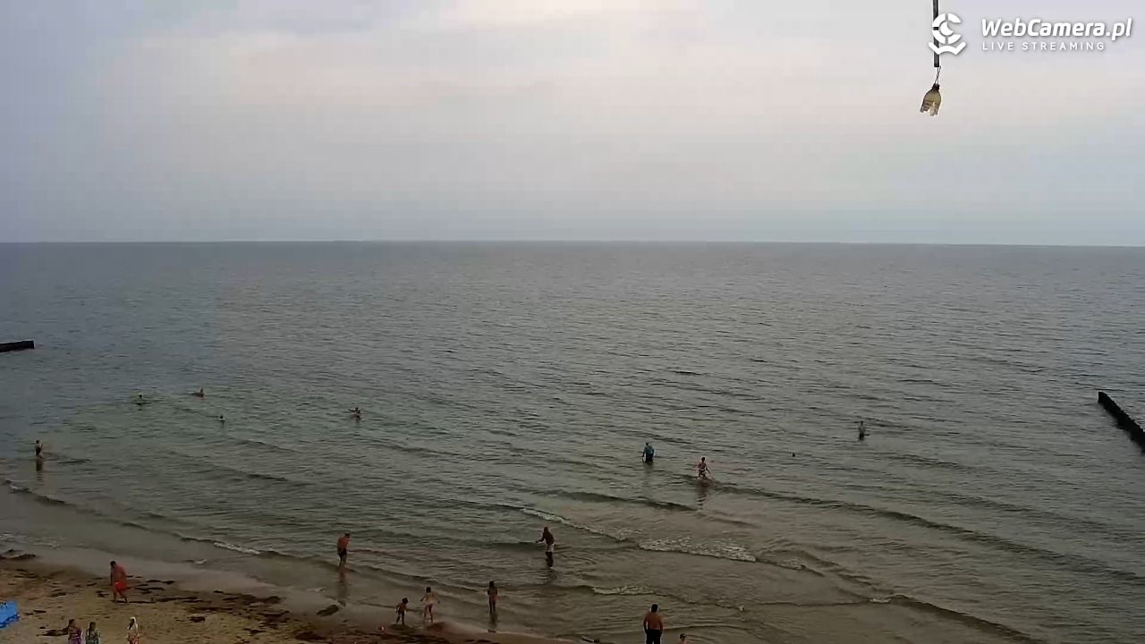 TRZĘSACZ - widok na plażę - 04 sierpień 2026, 12:04