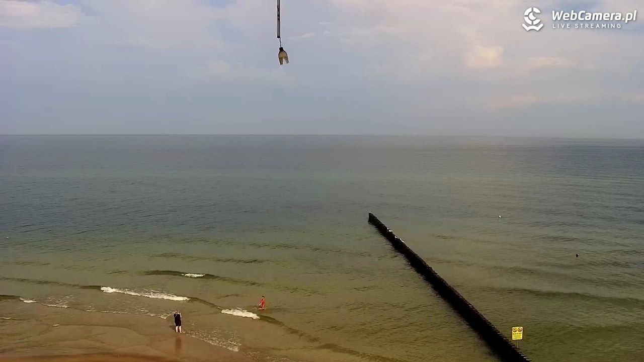 TRZĘSACZ - widok na plażę - 05 sierpień 2026, 10:38