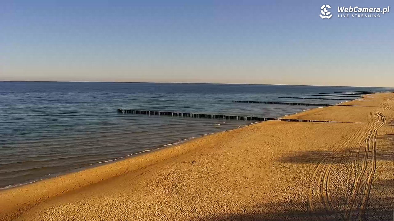 TRZĘSACZ - widok na plażę - 21 marzec 2026, 08:58