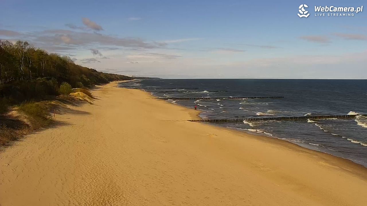 TRZĘSACZ - widok na plażę - 07 maj 2026, 08:28