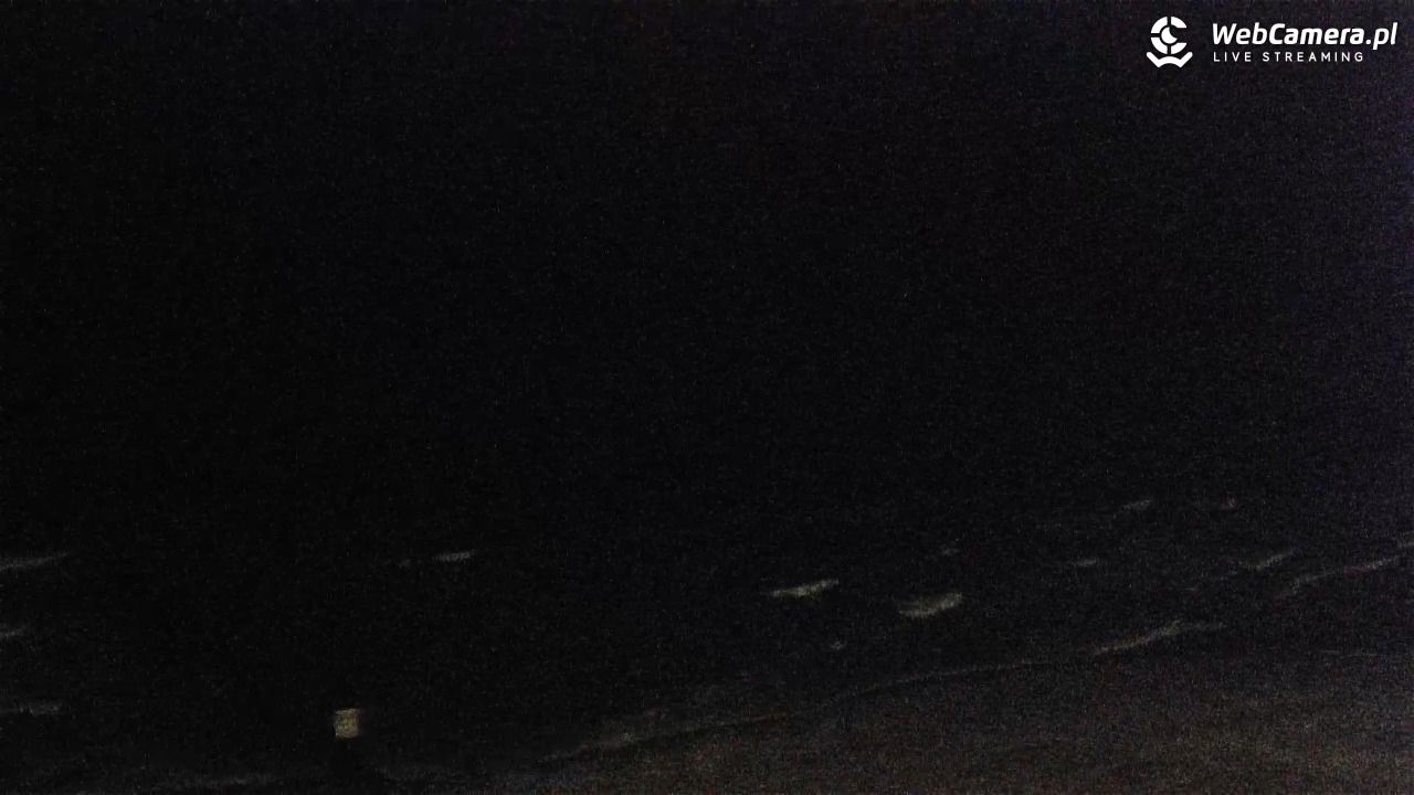 TRZĘSACZ - widok na plażę - 19 wresień 2026, 22:27
