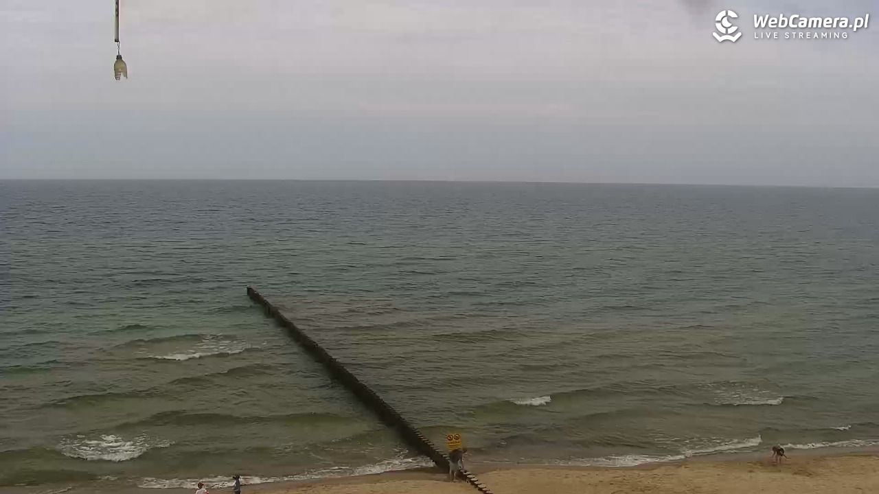 TRZĘSACZ - widok na plażę - 21 czerwiec 2026, 15:23