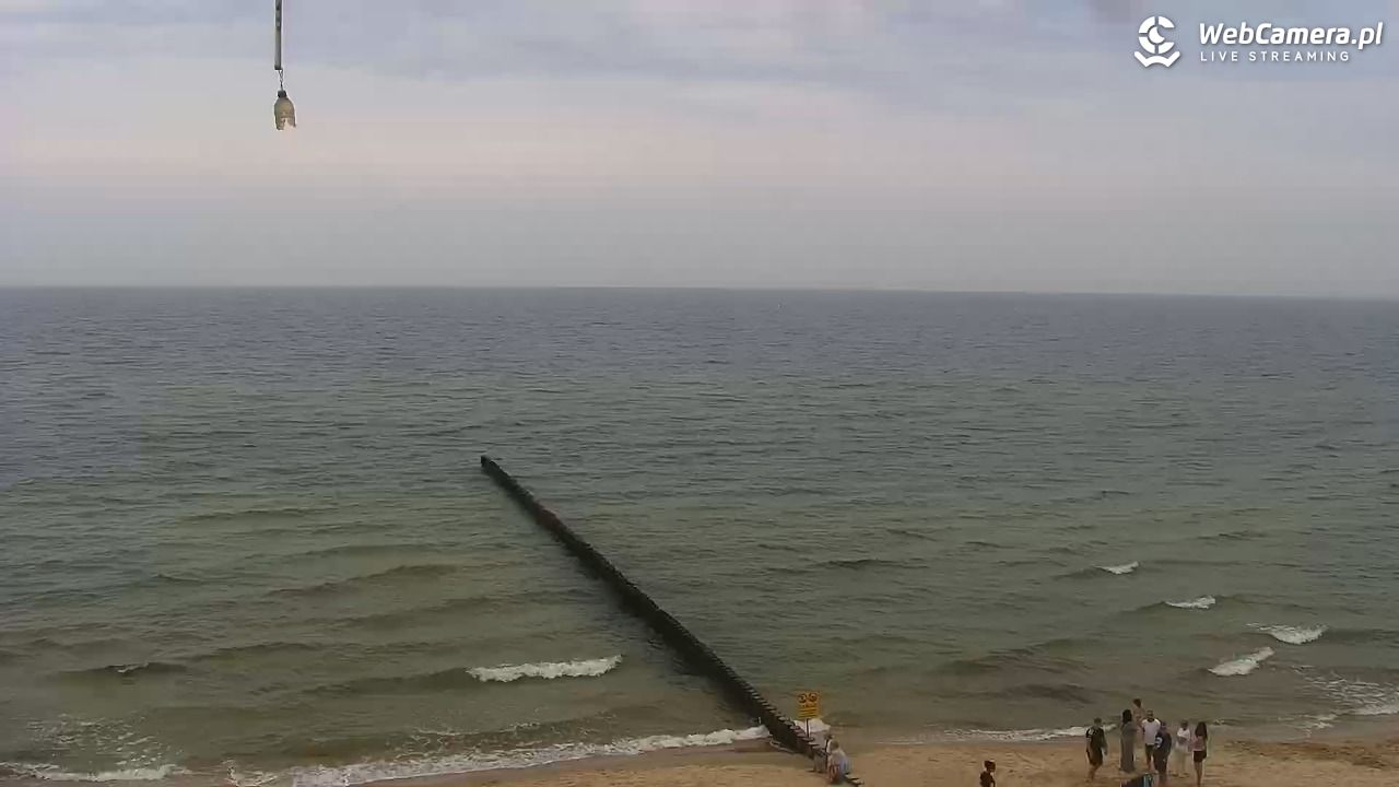 TRZĘSACZ - widok na plażę - 21 czerwiec 2026, 15:00