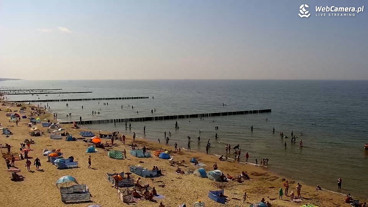 TRZĘSACZ - widok na plażę - 05 sierpień 2026, 15:14