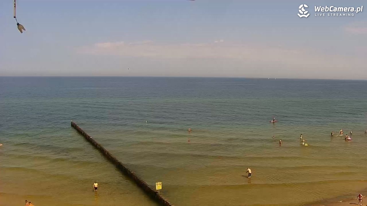 TRZĘSACZ - widok na plażę - 05 sierpień 2026, 11:43