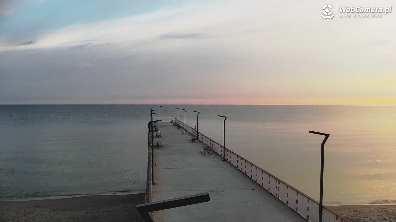 Niechorze - widok na molo i plażę NOWOŚĆ - 19 czerwiec 2026, 04:42
