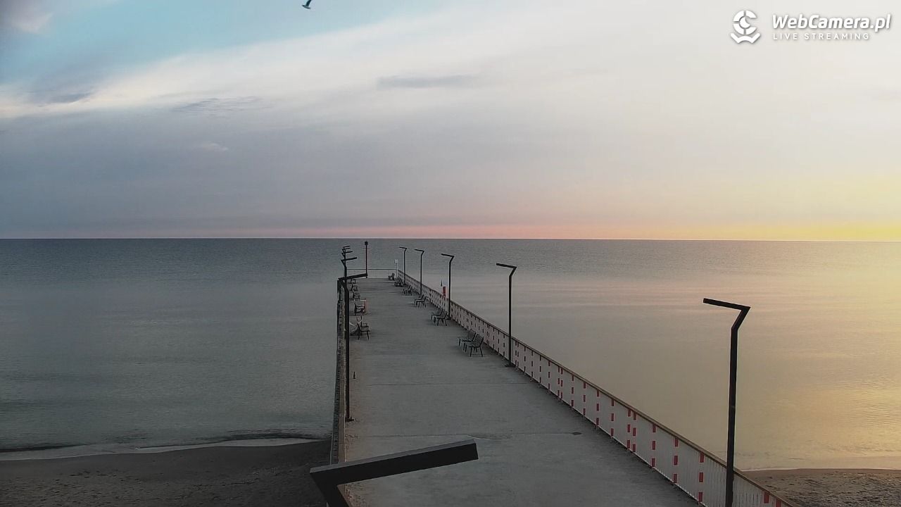 Niechorze - widok na molo i plażę NOWOŚĆ - 19 czerwiec 2026, 04:43