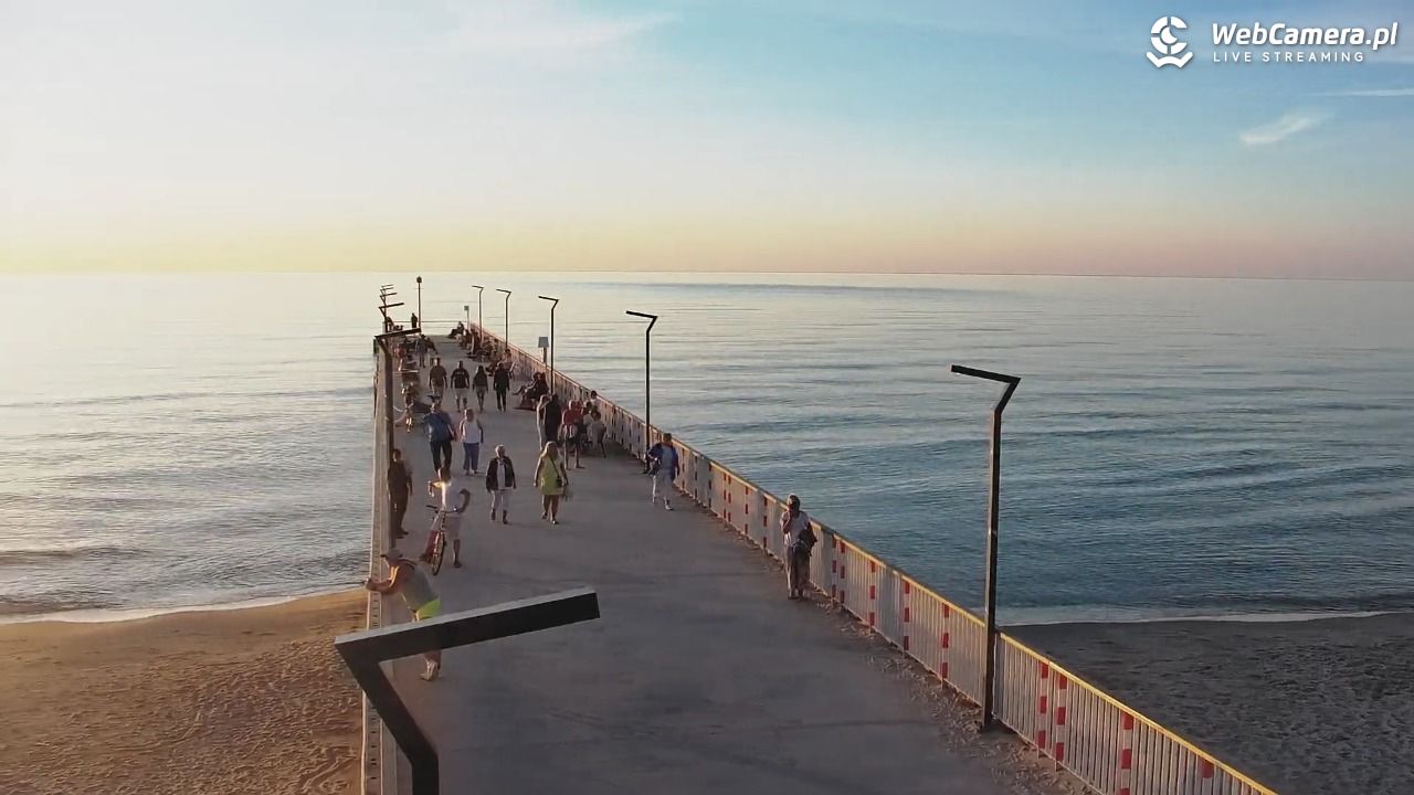 Niechorze - widok na molo i plażę NOWOŚĆ - 18 czerwiec 2026, 21:06