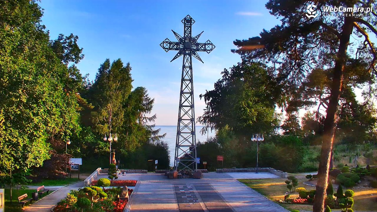 Pustkowo - widok na Krzyż Nadziei - 29 czerwiec 2026, 06:04