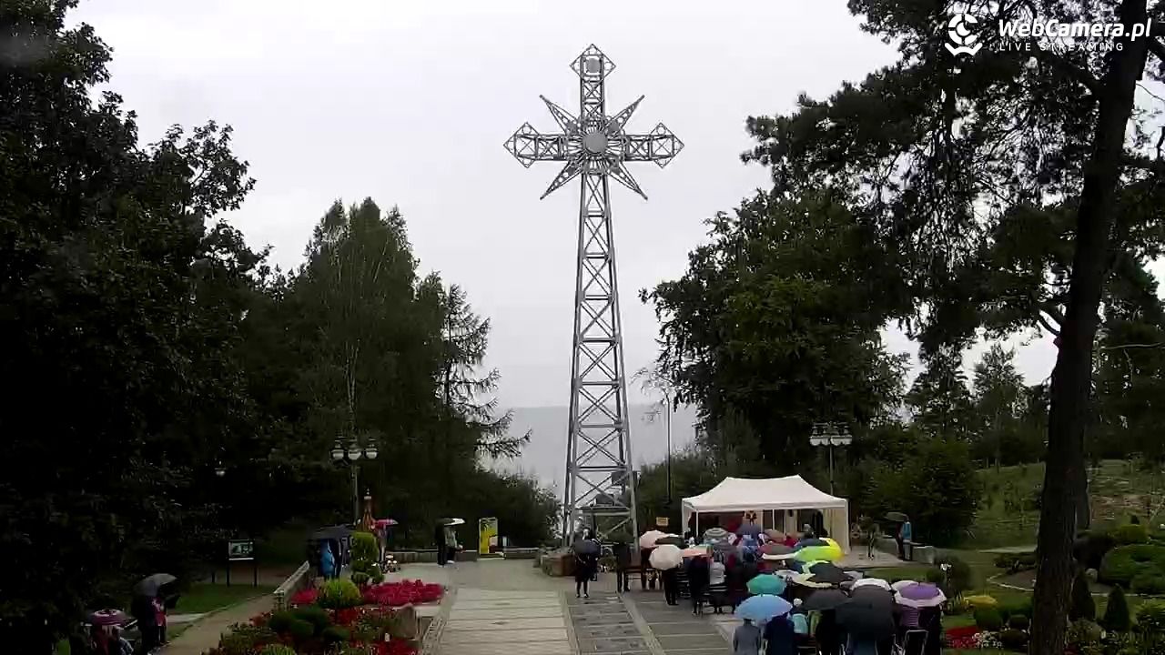 Pustkowo - widok na Krzyż Nadziei - 14 wresień 2025, 12:33