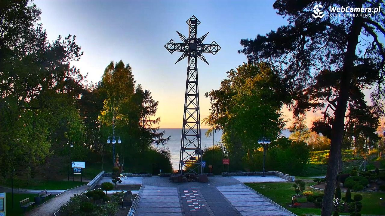 Pustkowo - widok na Krzyż Nadziei - 13 maj 2026, 20:10