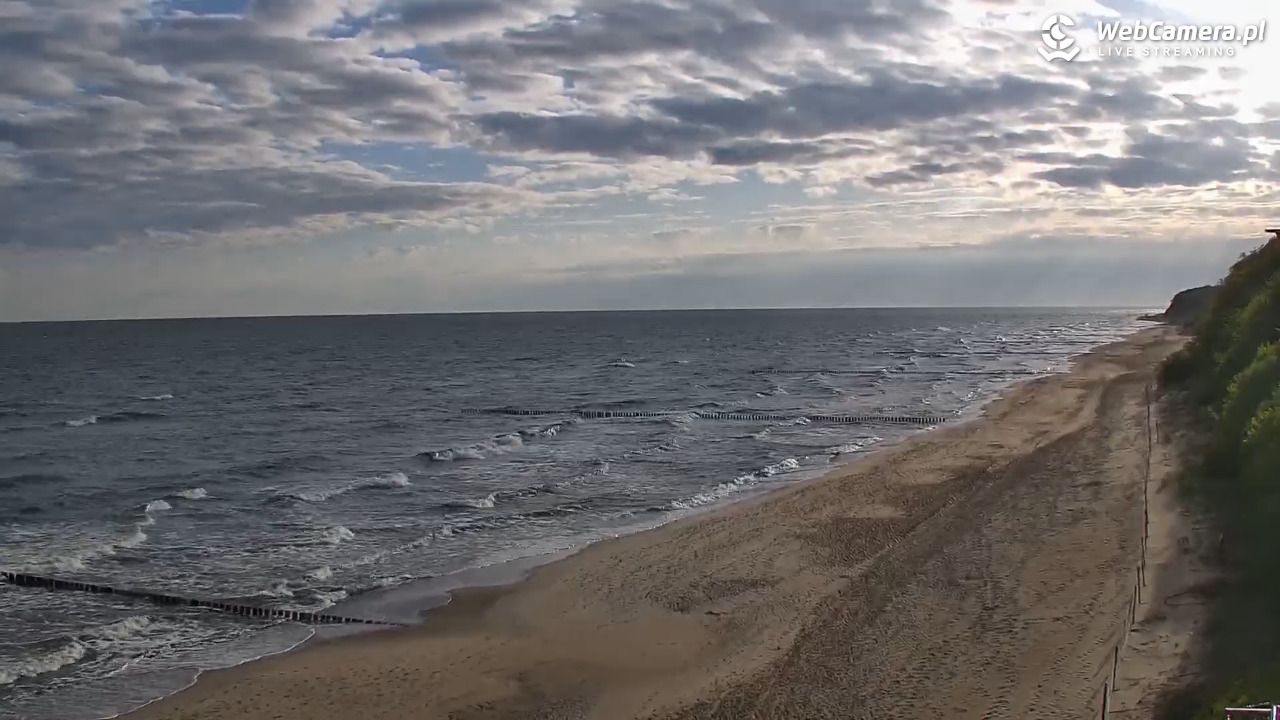 REWAL - widok na plażę - 16 maj 2025, 06:37