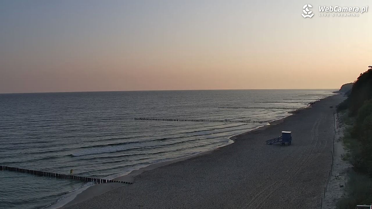 REWAL - widok na plażę - 09 wresień 2025, 07:13