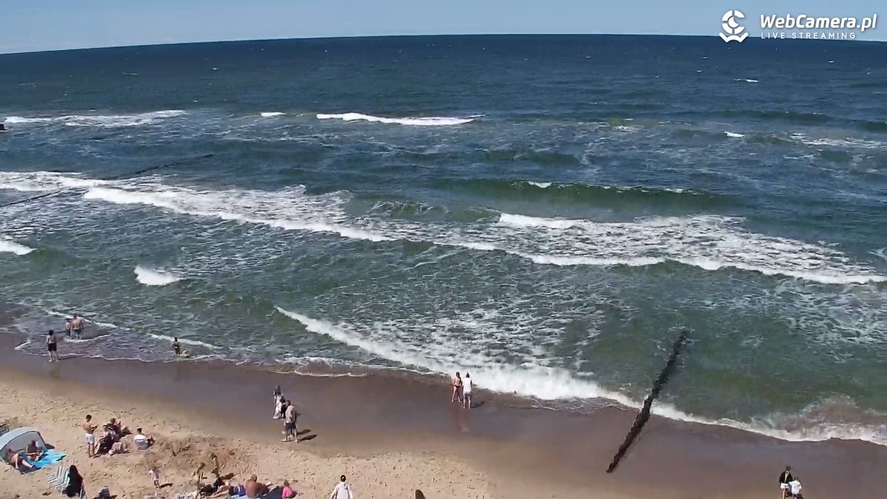 REWAL - widok na plażę - 21 lipiec 2026, 13:00