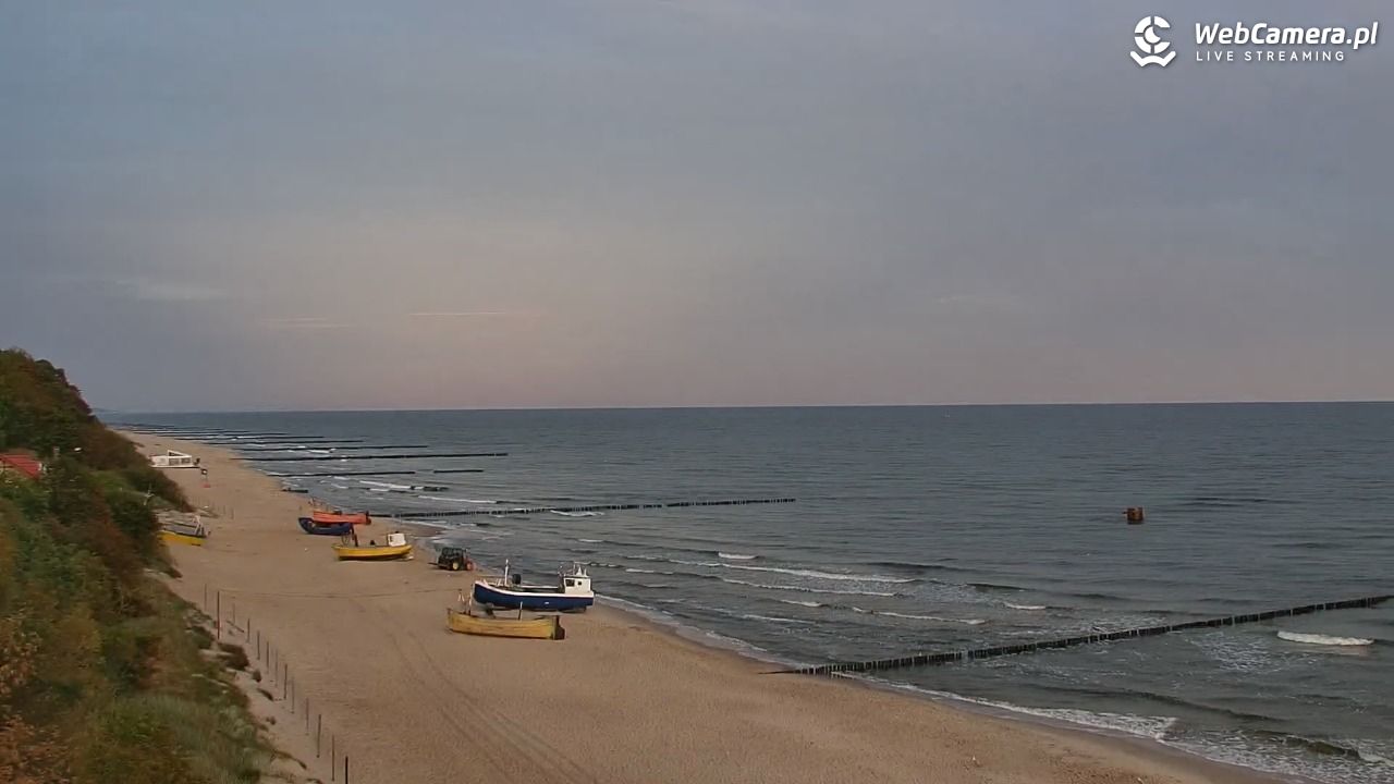 REWAL - widok na plażę - 03 wresień 2026, 06:36