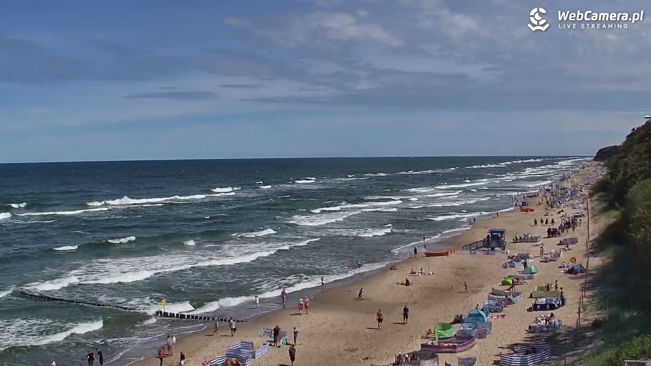 REWAL - widok na plażę - 21 lipiec 2026, 12:15