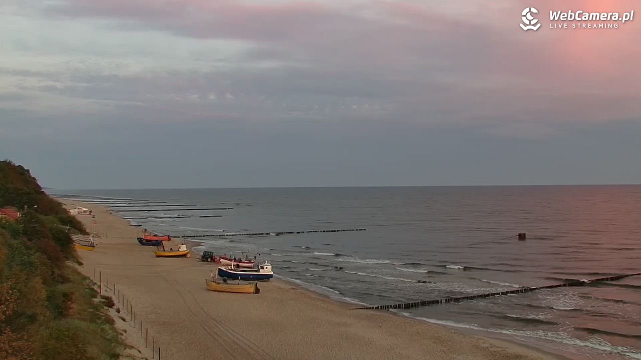 REWAL - widok na plażę - 03 wresień 2026, 06:04