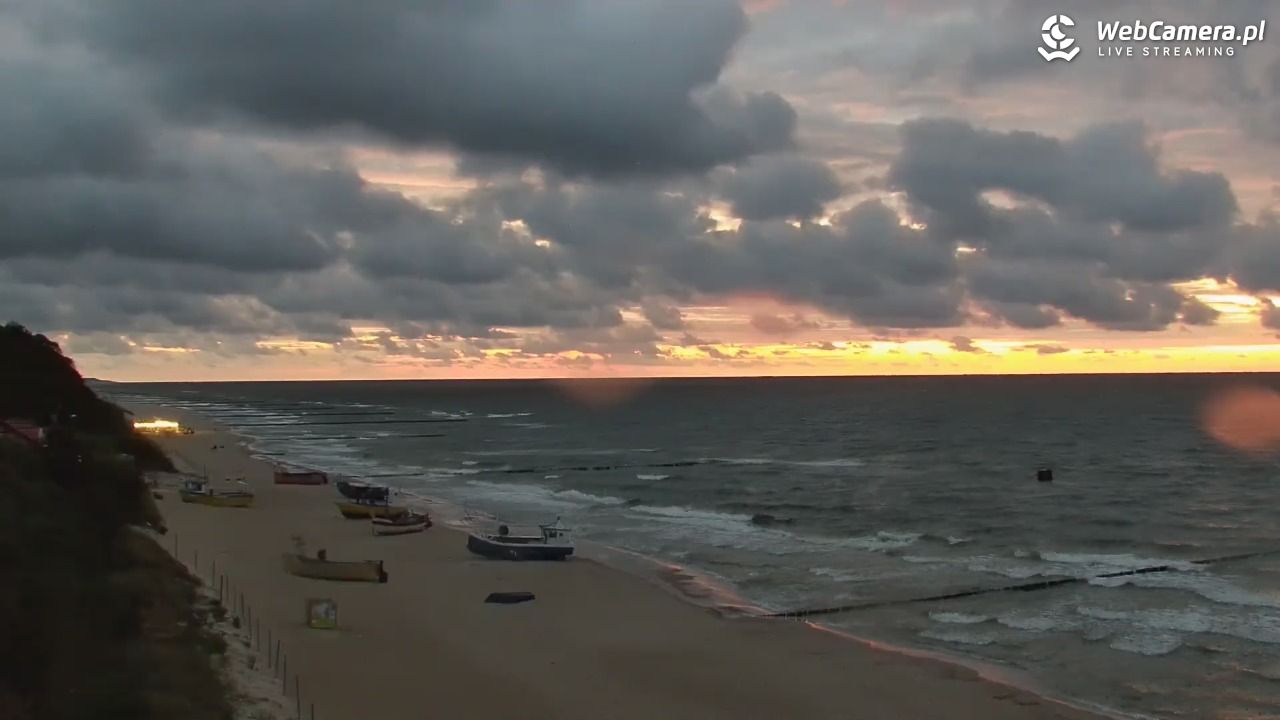REWAL - widok na plażę - 05 wresień 2025, 20:05