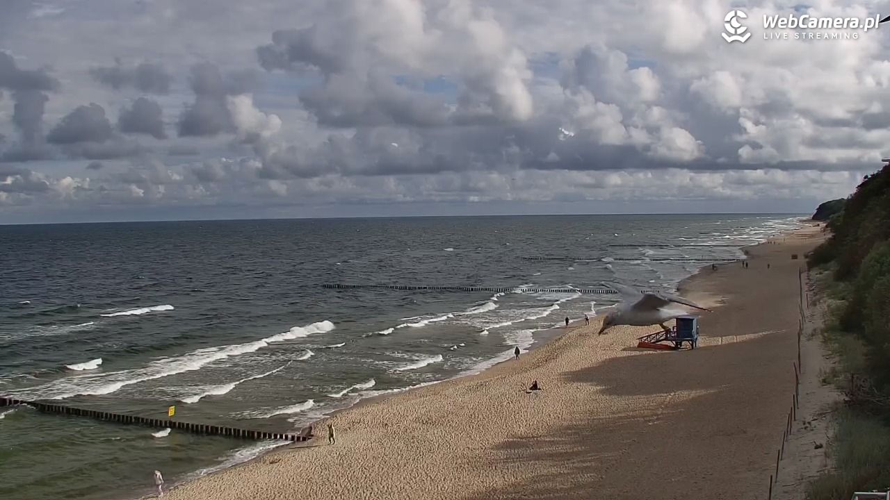 REWAL - widok na plażę - 06 wresień 2025, 09:38
