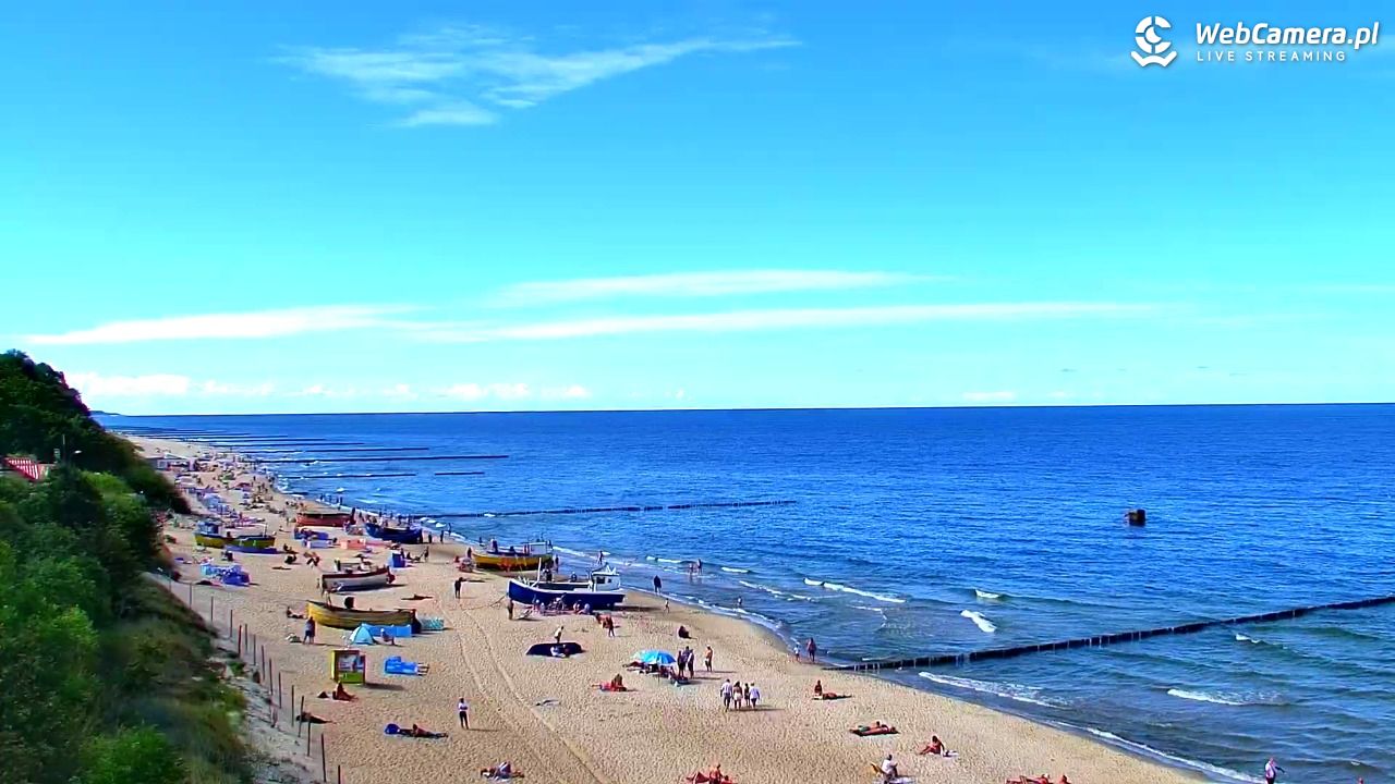REWAL - widok na plażę - 07 wresień 2025, 12:45