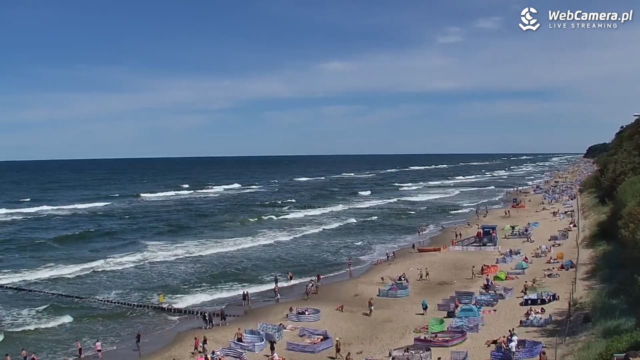 REWAL - widok na plażę - 21 lipiec 2026, 13:15