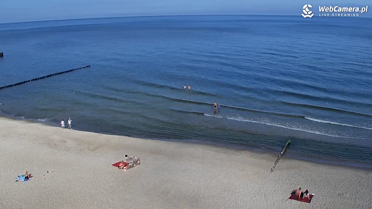 REWAL - widok na plażę - 08 wresień 2025, 10:16