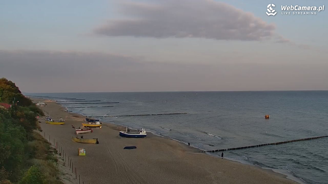 REWAL - widok na plażę - 09 wresień 2025, 07:20